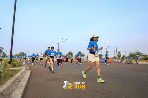 Race photo from ISOPlus Run 2024 Jakarta