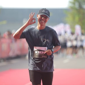 Race photo from KEDIRI HALF MARATHON 2026