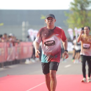 Race photo from KEDIRI HALF MARATHON 2026