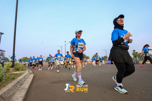 Race photo from ISOPlus Run 2024 Jakarta