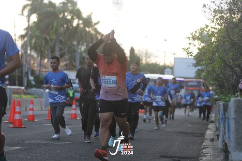 Race photo from Jabar Run 10K 2024