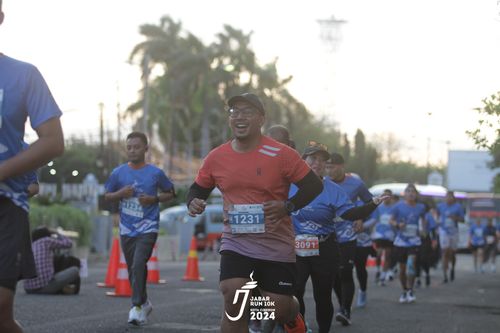 Race photo from Jabar Run 10K 2024