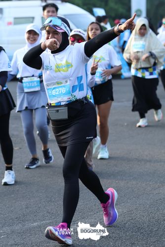 Race photo from Taman Budaya x BOGORUN 2025