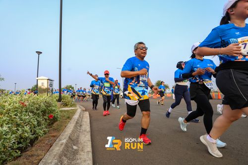 Race photo from ISOPlus Run 2024 Jakarta