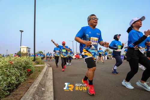 Race photo from ISOPlus Run 2024 Jakarta