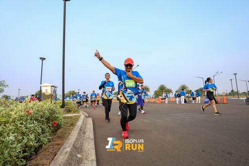Race photo from ISOPlus Run 2024 Jakarta