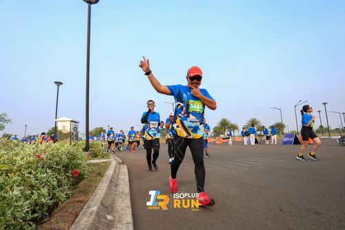 Race photo from ISOPlus Run 2024 Jakarta