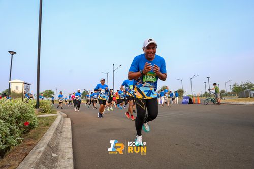 Race photo from ISOPlus Run 2024 Jakarta