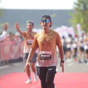 Race photo from KEDIRI HALF MARATHON 2026
