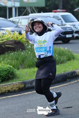 Race photo from Taman Budaya x BOGORUN 2025