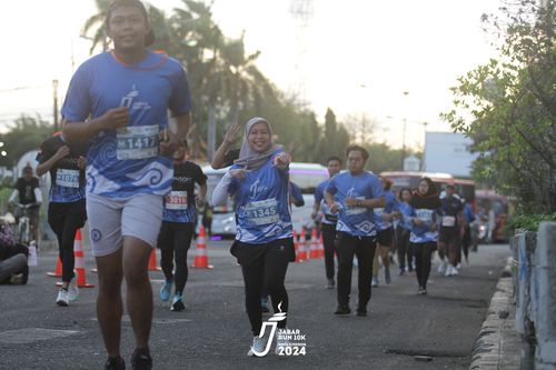 Race photo from Jabar Run 10K 2024