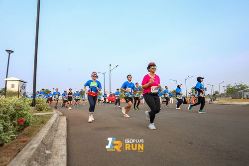 Race photo from ISOPlus Run 2024 Jakarta