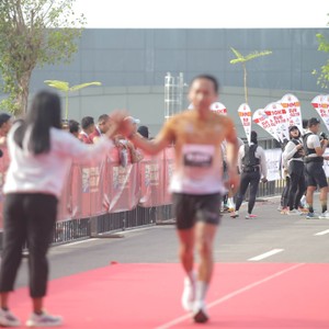 Race photo from KEDIRI HALF MARATHON 2026