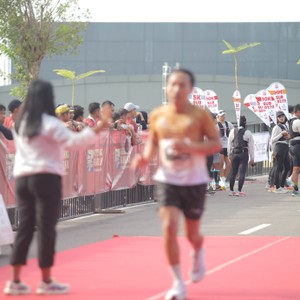Race photo from KEDIRI HALF MARATHON 2026