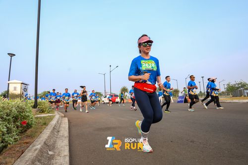 Race photo from ISOPlus Run 2024 Jakarta