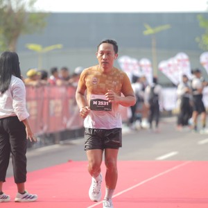 Race photo from KEDIRI HALF MARATHON 2026