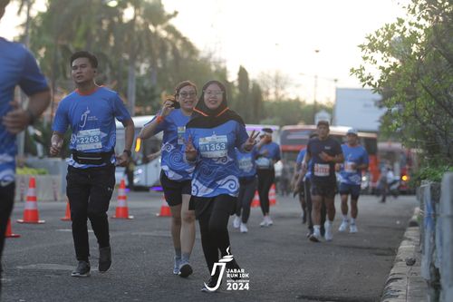 Race photo from Jabar Run 10K 2024