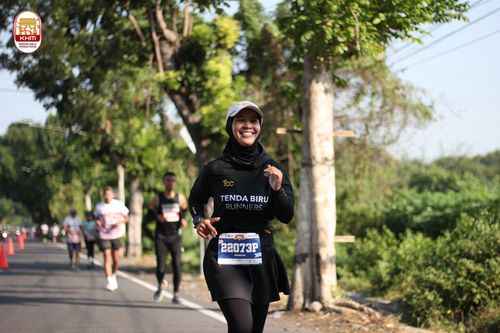 Race photo from Kediri Half Marathon 2024