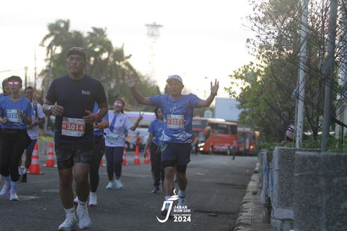 Race photo from Jabar Run 10K 2024