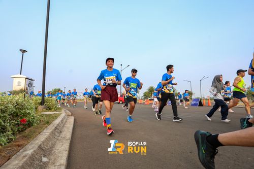 Race photo from ISOPlus Run 2024 Jakarta