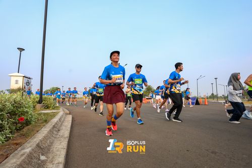 Race photo from ISOPlus Run 2024 Jakarta