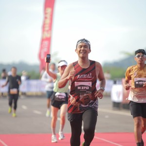 Race photo from KEDIRI HALF MARATHON 2026