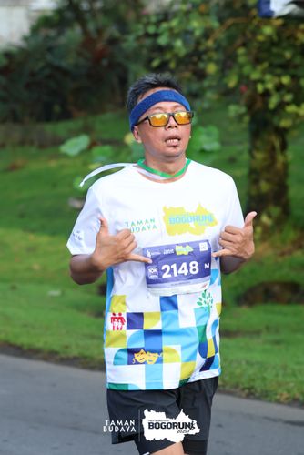 Race photo from Taman Budaya x BOGORUN 2025