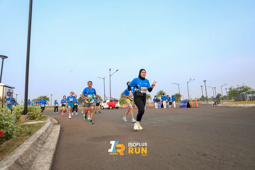 Race photo from ISOPlus Run 2024 Jakarta