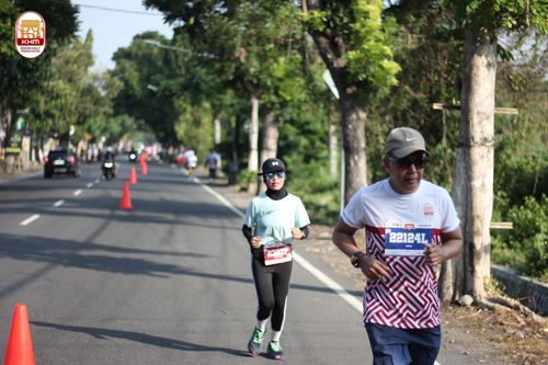 Race photo from Kediri Half Marathon 2024