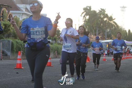 Race photo from Jabar Run 10K 2024