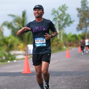 Race photo from Belitung Multisport Festival