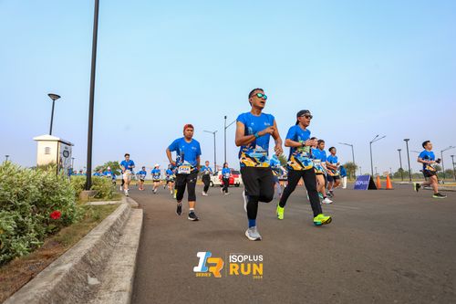 Race photo from ISOPlus Run 2024 Jakarta