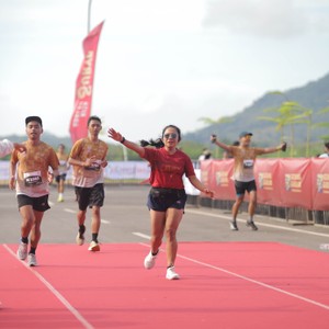 Race photo from KEDIRI HALF MARATHON 2026