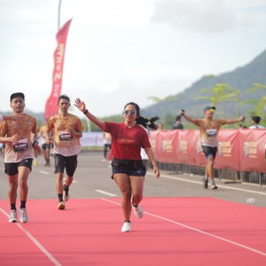 Race photo from KEDIRI HALF MARATHON 2026