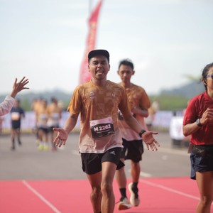 Race photo from KEDIRI HALF MARATHON 2026