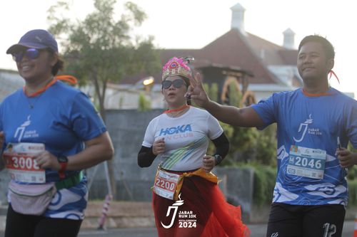Race photo from Jabar Run 10K 2024