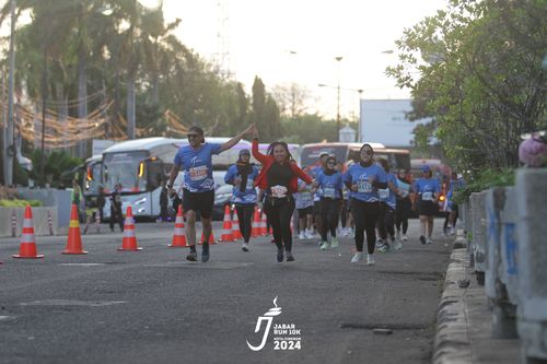 Race photo from Jabar Run 10K 2024