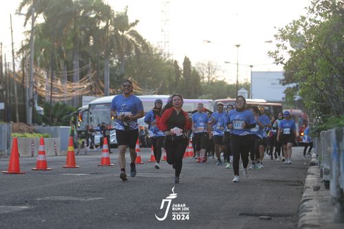 Race photo from Jabar Run 10K 2024