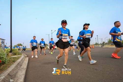Race photo from ISOPlus Run 2024 Jakarta