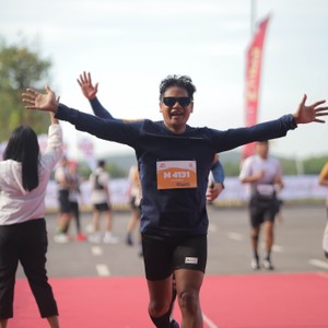 Race photo from KEDIRI HALF MARATHON 2026