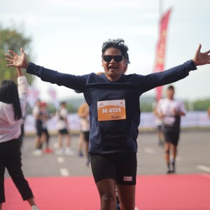 Race photo from KEDIRI HALF MARATHON 2026