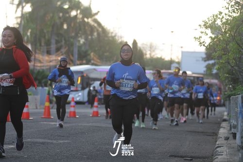 Race photo from Jabar Run 10K 2024
