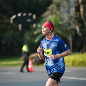Race photo from BOGORUN 2026