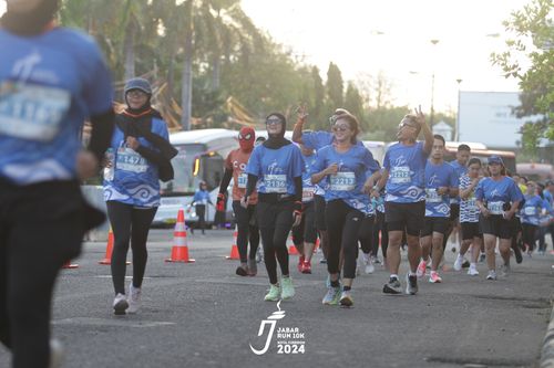 Race photo from Jabar Run 10K 2024