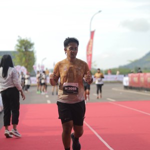 Race photo from KEDIRI HALF MARATHON 2026