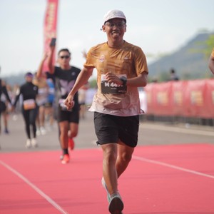 Race photo from KEDIRI HALF MARATHON 2026