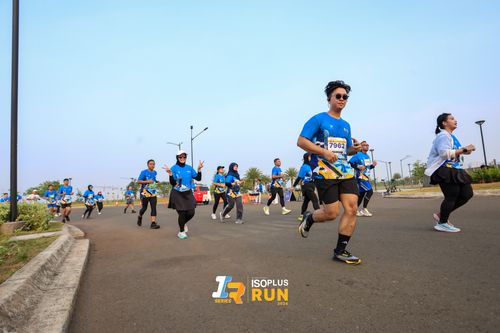 Race photo from ISOPlus Run 2024 Jakarta