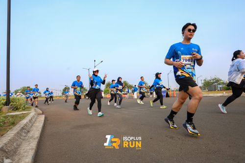 Race photo from ISOPlus Run 2024 Jakarta