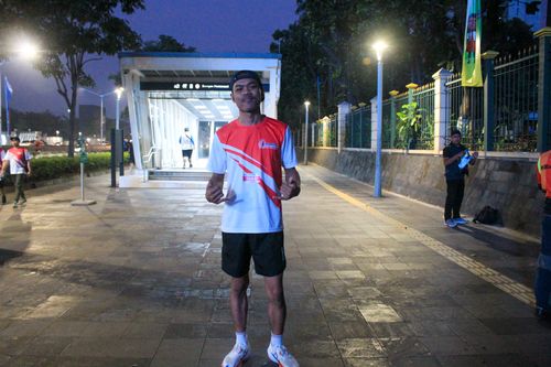Race photo from Smartfren Run 2024 Vibes