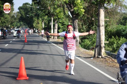 Race photo from Kediri Half Marathon 2024